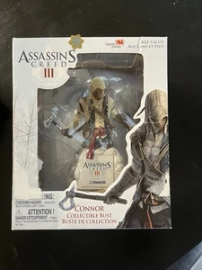 Figura Estatua Busto Coleccionable Connor Assassin’s Creed III/5” Alto Nueva En Caja - Imagen 1 de 5