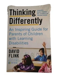 Thinking Differently Book David Flink Learning Disabilities School Laws Parents - Imagen 1 de 3