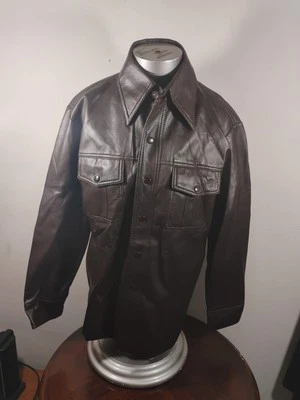 Chaqueta para mujer Paul Arnold mediana polivinilo marrón Corea Foto 1 de 4