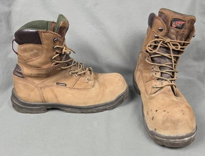 Botas Red Wing Para Hombre Talla 10.5 Cuero Marrón Puntera King 2244 Sin Plantillas Foto 1 de 4