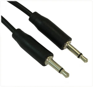 6ft 3.5mm SLIM MONO TS (2 conductor) Male to Male Audio Cable - Picture 1 of 3