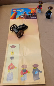 Lego 6799 Showdown Canyon, Western, Lego System (2 Bandit Minifigures)