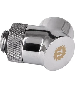 Thermaltake CL-W052-CU00SL-A Pacific G1/4 90 Degree Adapter – Chrome - Picture 1 of 5