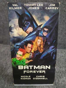 Batman Forever Val Kilmer Tommy Lee Jones VHS Tested Working and Rewound - Picture 1 of 4