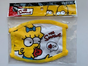 The Simpsons Maggie Simpson Face Mask For Kids - Bart & Lisa Simpson Also Avail. - Picture 1 of 3