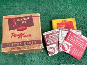 NOS 1939 - 1941 Chrysler 6 Cyl Mopar Power Punch Piston Rings Kit 0.040" 898990 - Bild 1 von 16