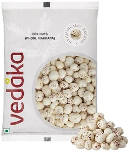 Vedaka Fox Nuts (Phool Makhana) 200g - Natural & Healthy Snack, No Artificial - Picture 1 of 4