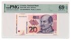 CROATIA banknote 20 Kuna 2012 PMG grade MS 69 EPQ Superb Gem Uncirculated