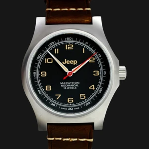 Marathon 41mm Jeep Willys SSGPM Watch (Officer's Mechanical) – Boxed #66564 - Picture 1 of 15