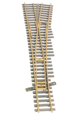 Atlas HO Scale Brass Right Hand Switch (9 inches Long) - Image 1 of 4