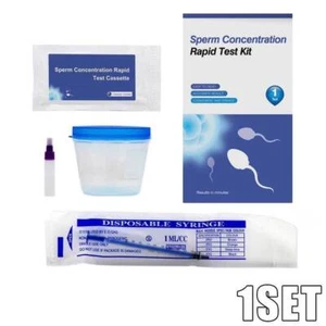 1Set Kit Test Rapido Concentrazione Spermatozoi Uomo Rilevamento Motilità Spermatozoi - Foto 1 di 12