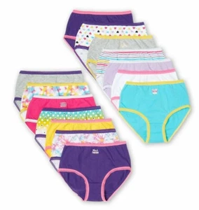 Wonder Nation Girl's 14 Pack Briefs NEW Various Sizes Value Pack Choose Color - Picture 1 of 9