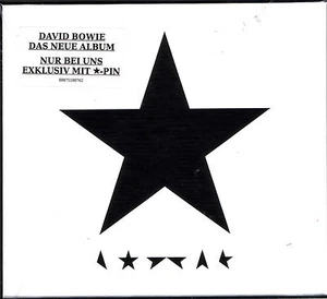 DAVID BOWIE "★ (Blackstar)" MSD EXCLUSIVE CD Box mit Pin sealed - Picture 1 of 1