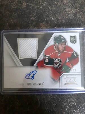 2013-14 Panini Rookie Anthology Luxury Suite Jersey Auto 17/99 Matt Dumba # 111 - Image 1 of 2
