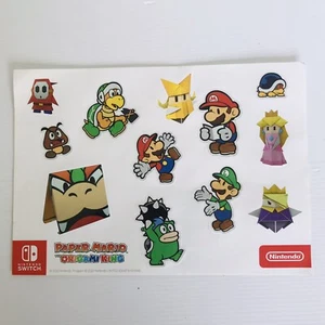 Paper Mario: Sticker Star - Nintendo 3DS Switch - Sticker Sheets Origami King - Bild 1 von 11