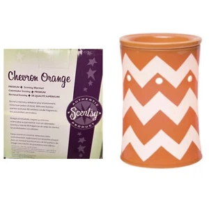 Scentsy Stövchen Chevron Orange Neu - Bild 1 von 1