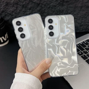 Funda lisa brillante a prueba de golpes para Samsung S24 FE S24 Ultra S23 A55 A15 A54 - Imagen 1 de 17