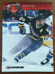 JAROMIR JAGR, 1997-98 DONRUSS CANADIAN ICE #8, PENGUINS - Picture 1 of 2