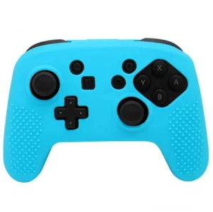 Silicone Rubber Soft Case Skin Cover Grip For For Nintendo Switch Pro Controller - Picture 1 of 19