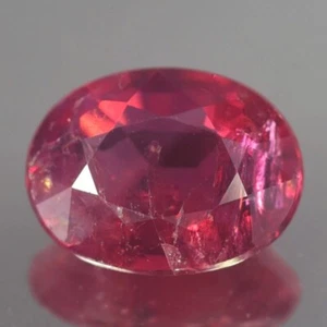 1.62CT CHARMIMG AA UNHEATED OVAL RED RUBY NATURAL - Picture 1 of 3