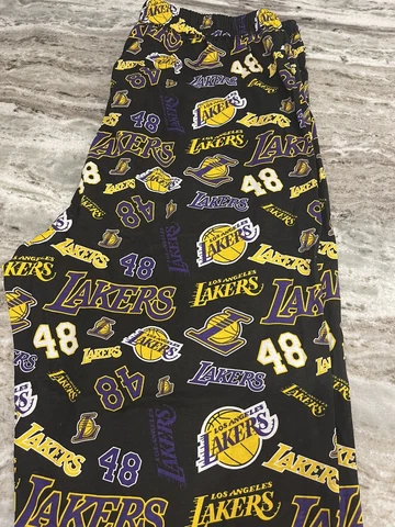 Los Angeles Lakers Pajama Bottoms Lounge Pants Cover