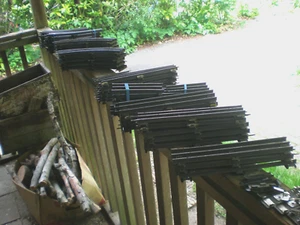 Vintage Lionel O Gauge 3 Rail Vintage Curve Track Straight Track 45 + Piece Lot - Picture 1 of 9
