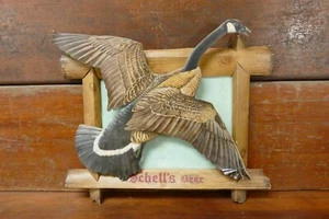 RARE Vintage 1950s August Schell’s Beer Deer Brand 3D Goose Cardboard Sign - Picture 1 of 12