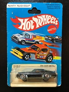 Rare 1979 Hot Wheels 1977 Hot Bird Black Pontiac Trans Am #2014 - OPEN BACK - Picture 1 of 5