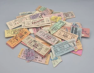 Historical tickets from the years 1930 to 1960, theater, cinema, sports, etc. - Bild 1 von 7