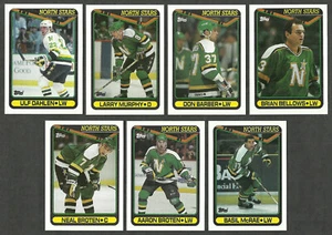 1990-91 Topps Minnesota North Stars 19 Card Team Set Neal Broten Mike Modano RC - Picture 1 of 3