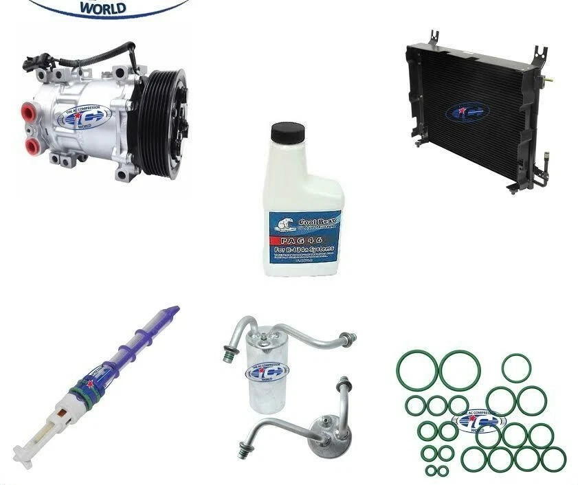 Kit de compresor de aire acondicionado para Dodge Ram 1500 2500 3500 1998-2002 OEM SD7H15 57553  Foto 1 de 4