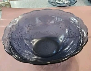 Princess House Fantasia Saphir große gerahmte Felge Servierschüssel blau 5238 11"" - Bild 1 von 5