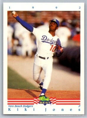 1992 Classic Best Minor League - #292 Kiki Jones - Image 1 of 2