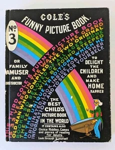 Coles Funny Picture Book Number 3 1986 Colour Illustration's - Picture 1 of 7