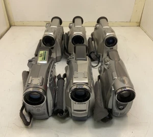 *Lot of 6* Canon ZR50, ZR60, ZR300, &ZR90 Camcorders - Picture 1 of 22