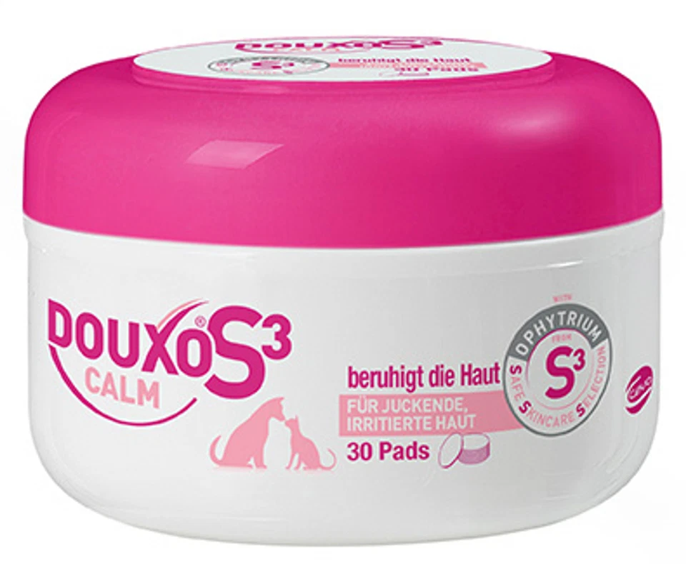Douxo S3 Calm Pads 30 Stück (0,53€/1Stk)