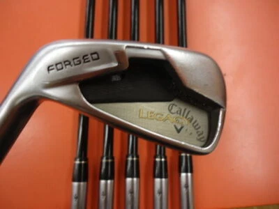 LEFTY LEFT-HANDED CALLAWAY LEGACY CARBON 6PC SR-FLEX IRONS SET GOLF CLUBS - Image 1 of 4
