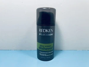 REDKEN - FOR MEN - FIBER CREAM DISHEVEL - MEDIUM CONTROL - 3.4 OZ - NEW - Picture 1 of 1