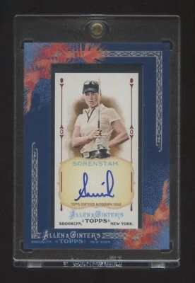 2011 TOPPS ALLEN & GINTERS Annika Sorenstam CERTIFIED AUTOGRAPH SP MINT AUTO HOF - Image 1 of 2