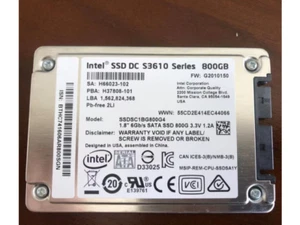 SSDSC1BG800G4 Intel DC S3610 800GB SSD 1.8in SATA. | REF - Afbeelding 1 van 1