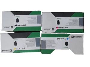 Komplettset Lexmark Toner 84C0HKG 84C0HMG 84C0HYG 84C0HCG CX725 - Photo 1/2