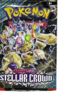 POKEMON Corona Estelar Escarlata y Violeta *** REFUERZO VACÍO - SIN TARJETA DENTRO - COMO NUEVO - Imagen 1 de 2