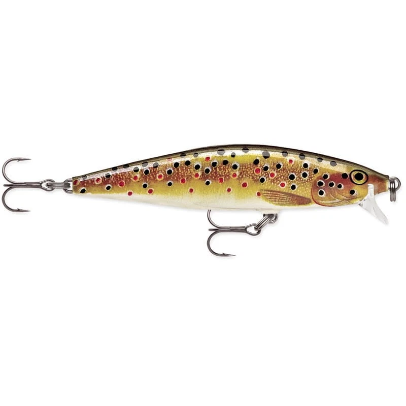 WOBBLER RAPALA FLAT RAP 8cm/7g F - Brown Trout (Flachlaufender Köder) - Bild 1 von 1