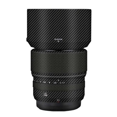 Para Fujifilm GF80mmF1.7 R WR Cámara Adhesivo Calcomanía Lente Calcomanía Recubrimiento Vinilo Envoltura Foto 1 de 4