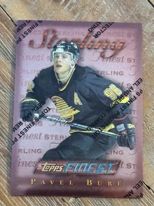 PAVEL BURE 1996-97 Topps Finest Sterling Bronze #75 S30 with coating - Picture 1 of 2