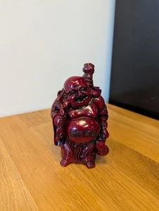 Resin Buddha Statue Desk Ornament - 5" Tall - Picture 1 of 4