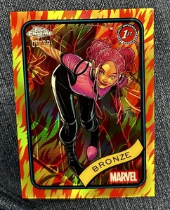 2025 Topps Chrome Marvel BRONZE /39 Human Torch ๐ฅ - Picture 1 of 2