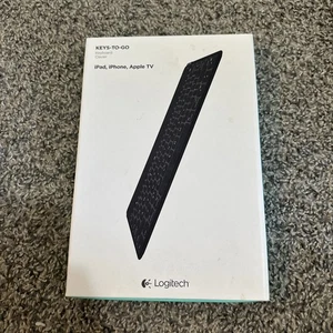 Logitech Keys To Go Portable Wireless Bluetooth Keyboard For iOS (iPad, iPhone) - Picture 1 of 2