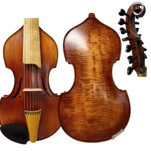 Flames maple 7×7 strings good Viola d'Amore 16",Professional Sound #15668 - Picture 1 of 10
