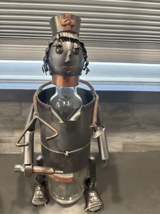 Portabotellas de Vino Enfermera Portabotellas de Vino - Vajilla - Enfermera - Metal Decoración de Vino - Imagen 1 de 4